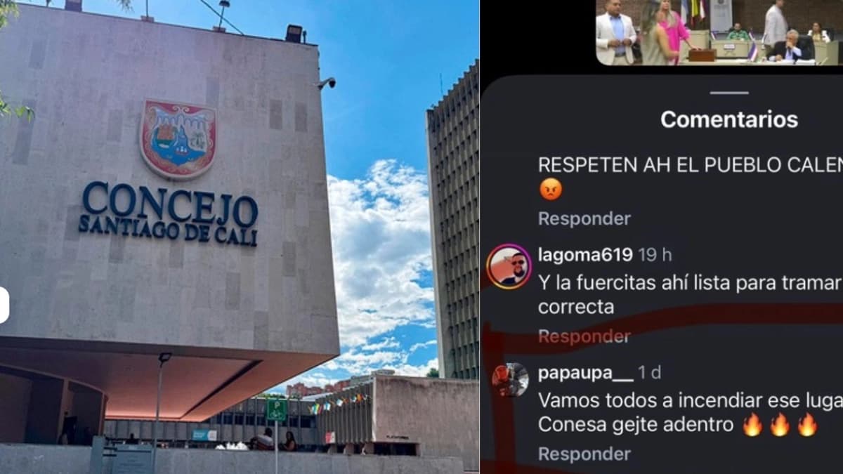 Concejales de Cali denunciaron presuntas amenazas de particulares de incendiar la edificación del cabildo con ellos dentro: ¿Qué medidas se tomaron?