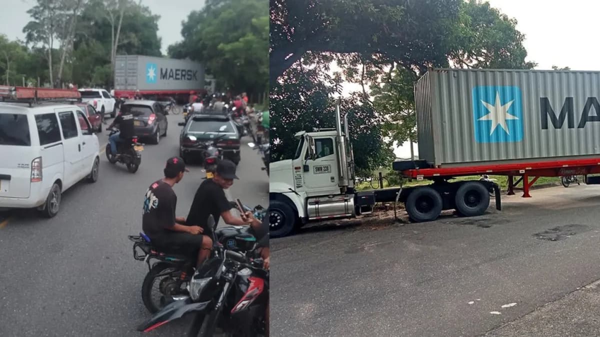 Tensión en el Bajo Cauca antioqueño: Bloqueos y camiones usados como 'escudos' tras operativos mineros