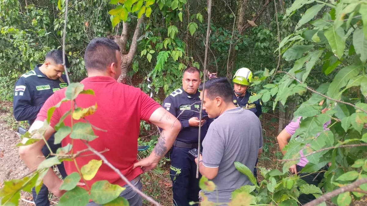 Este es el lugar exacto donde encontraron el cuerpo de Yulixa Toloza en Apulo; la mujer había desaparecido tras una lipólisis láser en Bogotá