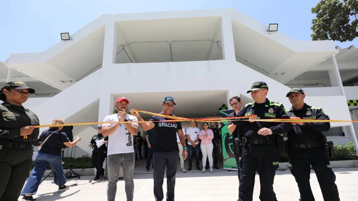 Barranquilla: entregan renovada sede de la Escuela de Policía Antonio Nariño; inversión cercana a $4.000 millones