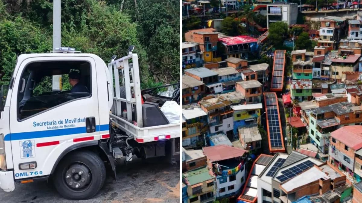 Operario de una grúa de la secretaría de Movilidad de Medellín fue agredido durante una intervención en la comuna 13: presenta fractura en el cráneo