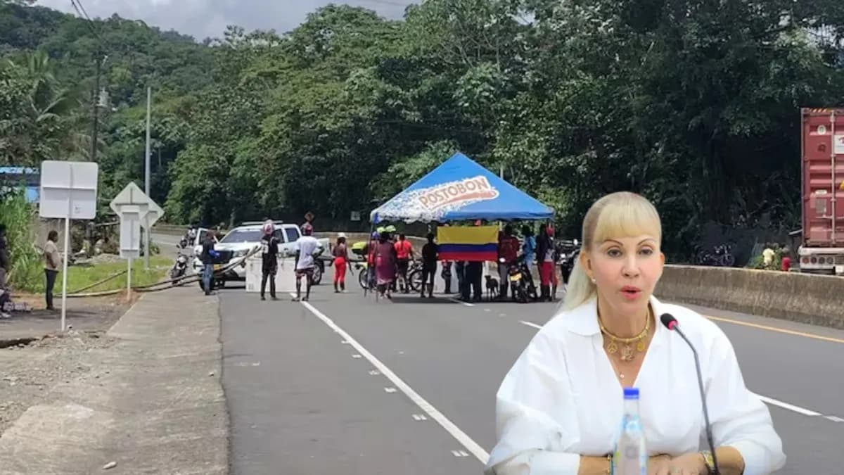 Atención: Gobernadora del Valle del Cauca anunció desbloqueo parcial en la vía a Buenaventura tras instalación de mesa de diálogo