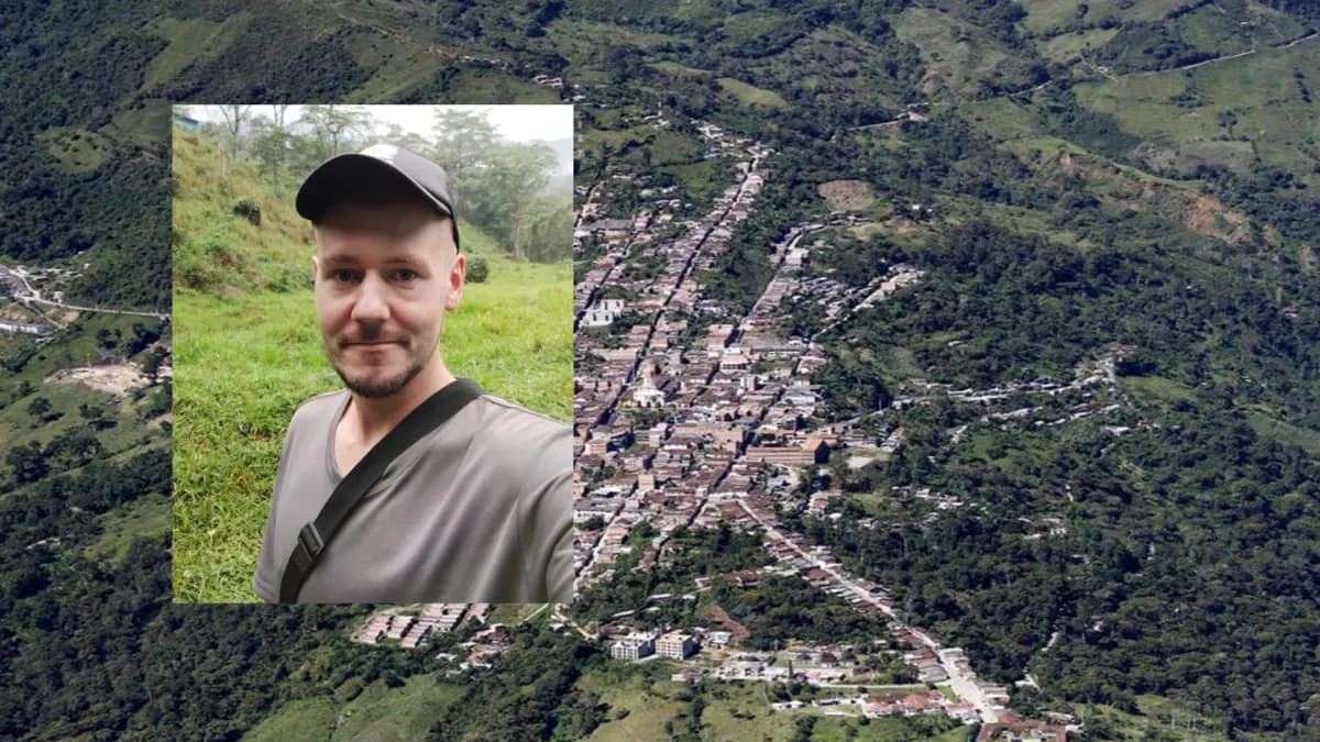 Atención: familiares de Léo Hamel, el francés desaparecido en Ituango, Antioquia, confirmaron que el extranjero ya fue ubicado a salvo