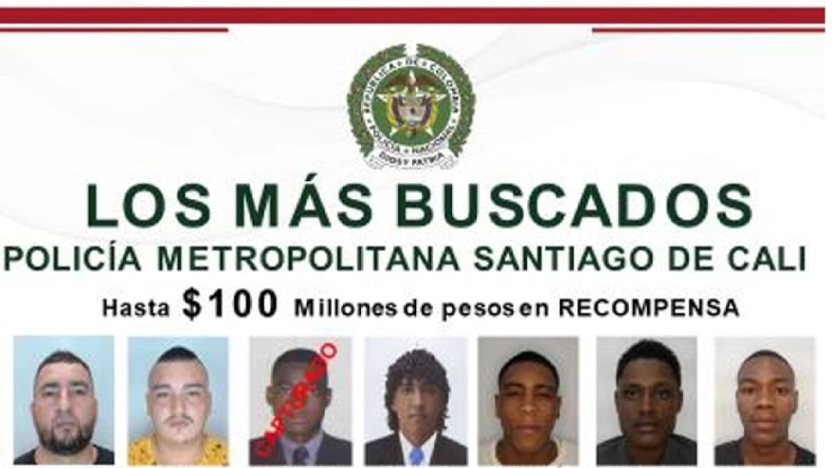 Así cayeron dos de los hombres más buscados en Cali: alias Mico cambiaba de apariencia y era prestamista 'gota a gota' en oriente y sur de la ciudad