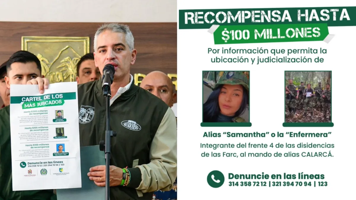 Los más buscados del frente 4 de las disidencias de las Farc: esta es alias Samantha, la 'comunicadora' de la estructura en el Nordeste de Antioquia