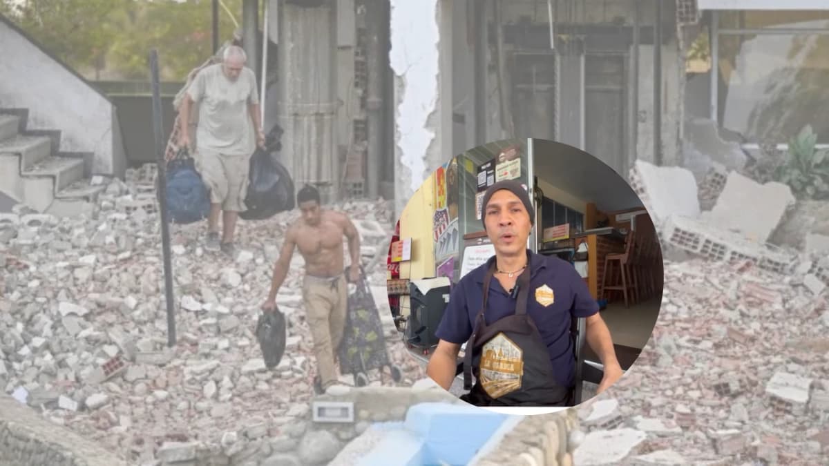 “Lloré y quise salir corriendo a ayudar”: venezolano en Barranquilla relata la angustia que vive tras el terremoto en su país