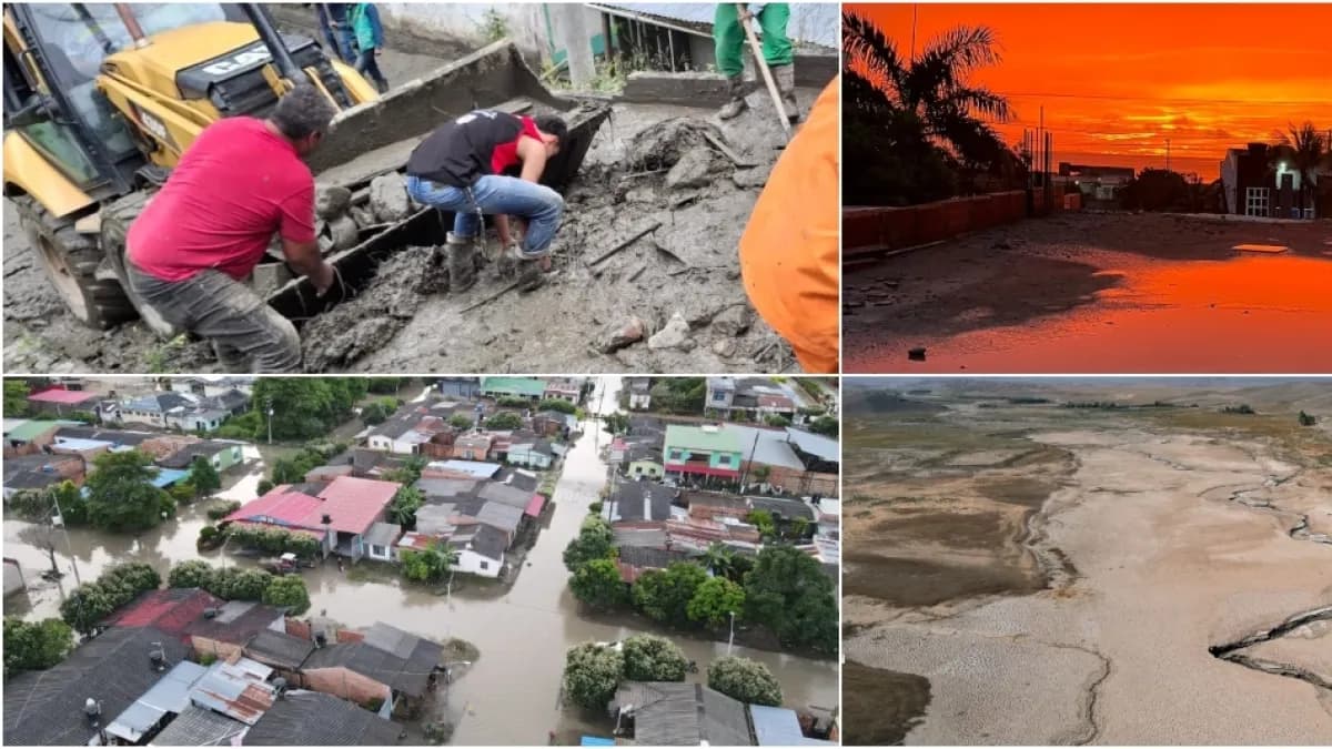 Mientras Casanare y el oriente de Colombia se inundan, el Caribe soporta temperaturas más de 40 grados: el contraste climático que vive el país