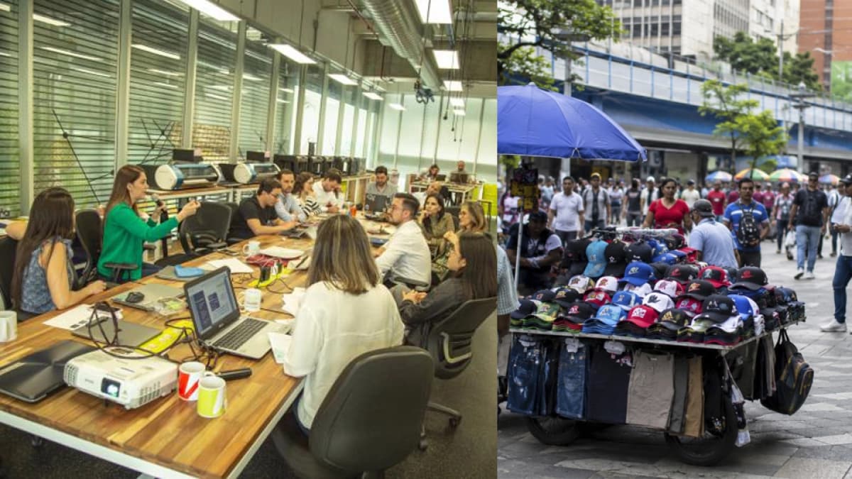 La paradoja laboral de Medellín: sueldos competitivos, pero atrapados entre el 'rebusque' y la renuncia voluntaria
