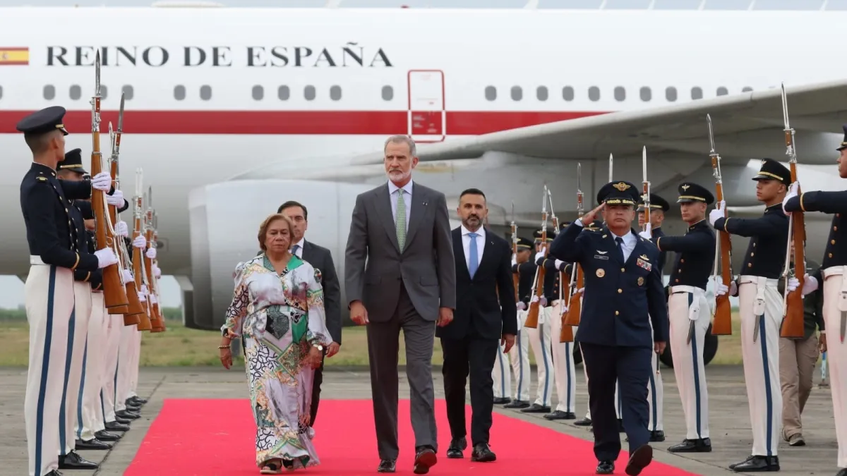Histórico: Cali recibe por primera vez a un Rey de España, tras celebrar sus 490 años de fundación; así fue la llegada del monarca