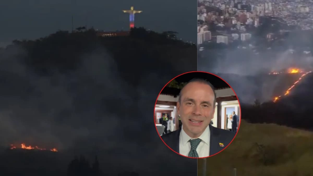 Alcaldía de Cali ofrece $50 millones de pesos por información que permita capturar a responsables del incendio en el cerro de Cristo Rey