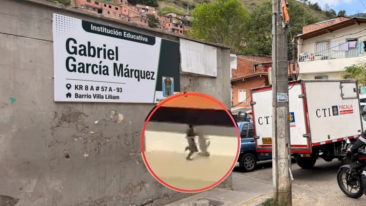 Nuevos detalles de tiroteo en colegio de Medellín: joven de 17 años habría buscado a profesora; docente solicitó cambio a la Secretaría de Educación
