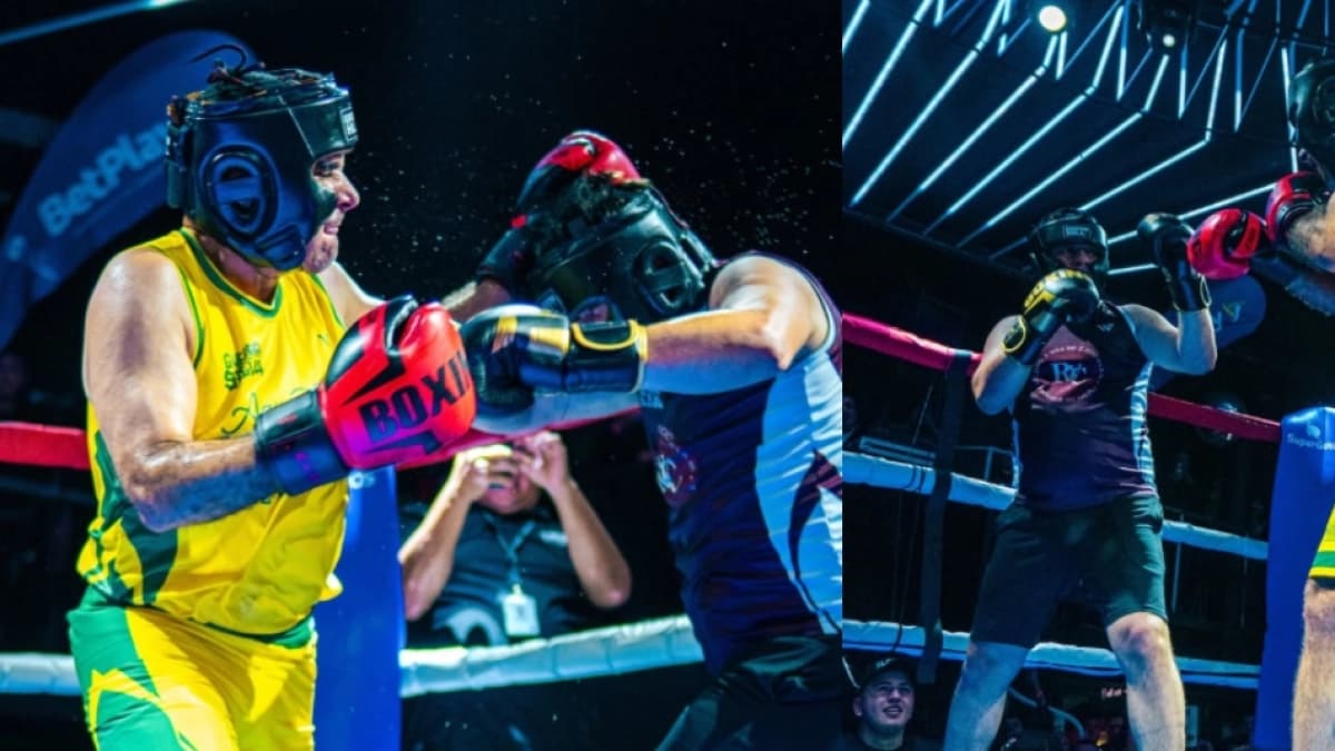 Video | Gobernador de Caquetá y alcalde de Florencia se enfrentaron en un ring de boxeo: ¿para arreglar diferencias políticas?