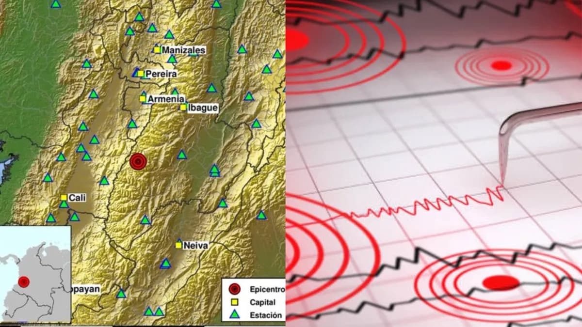 Temblor hoy en Colombia: seguidilla de sismos en la madrugada de este 21 de septiembre en Chaparral, Tolima