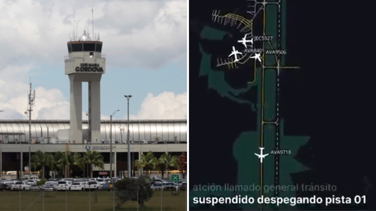 'Tránsito suspendido por dron desconocido': lo que se sabe del episodio que obligó a detener la operación del aeropuerto José María Córdova